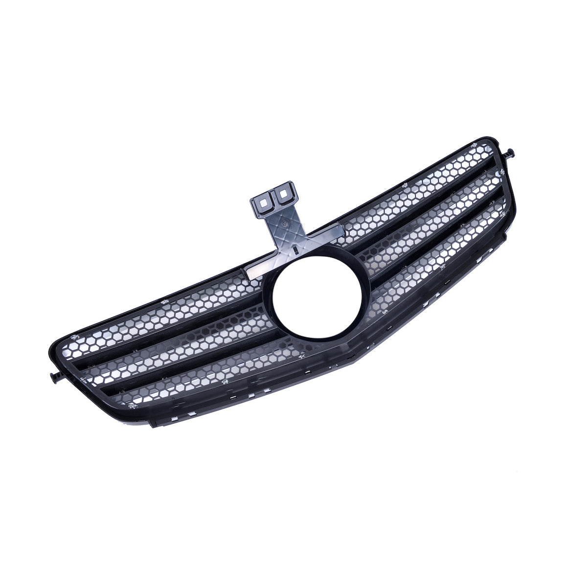 Gloss Black Front Grille passend für Mercedes C-Class W204 S204 2007-2011 – Bild 5