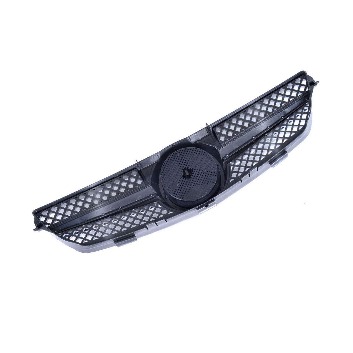 Silver Front Grille passend für Mercedes CLK W209 2002-2009 – Bild 4