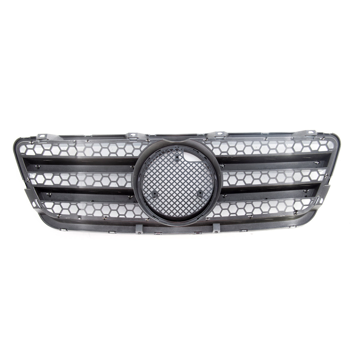 Sport Grille Chrome & Silver passend für Mercedes E-Class W210 S210 1999-2002 – Bild 4