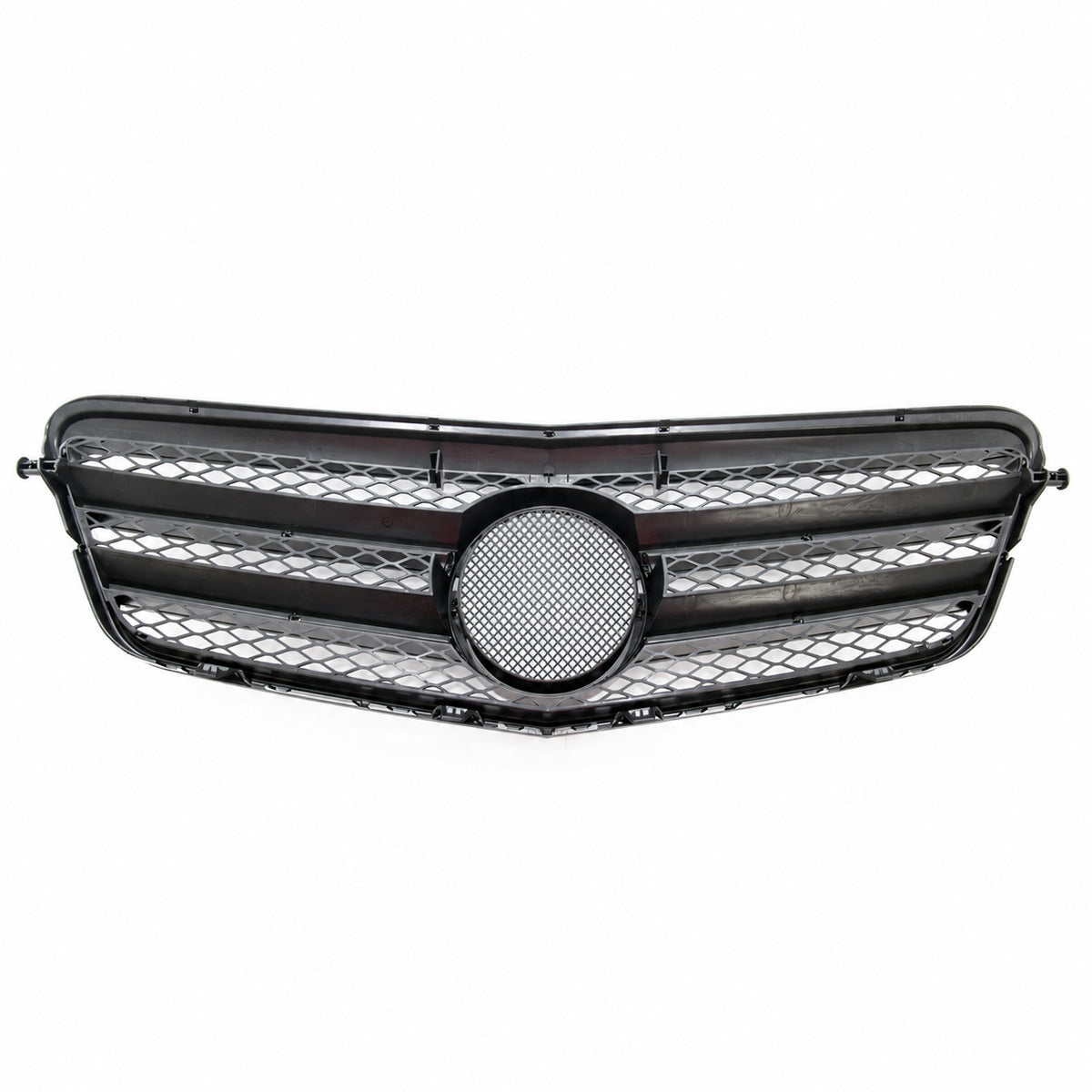 Front Grille Gloss Black passend für Mercedes E-Class W212 Sedan 2009-2013 – Bild 4