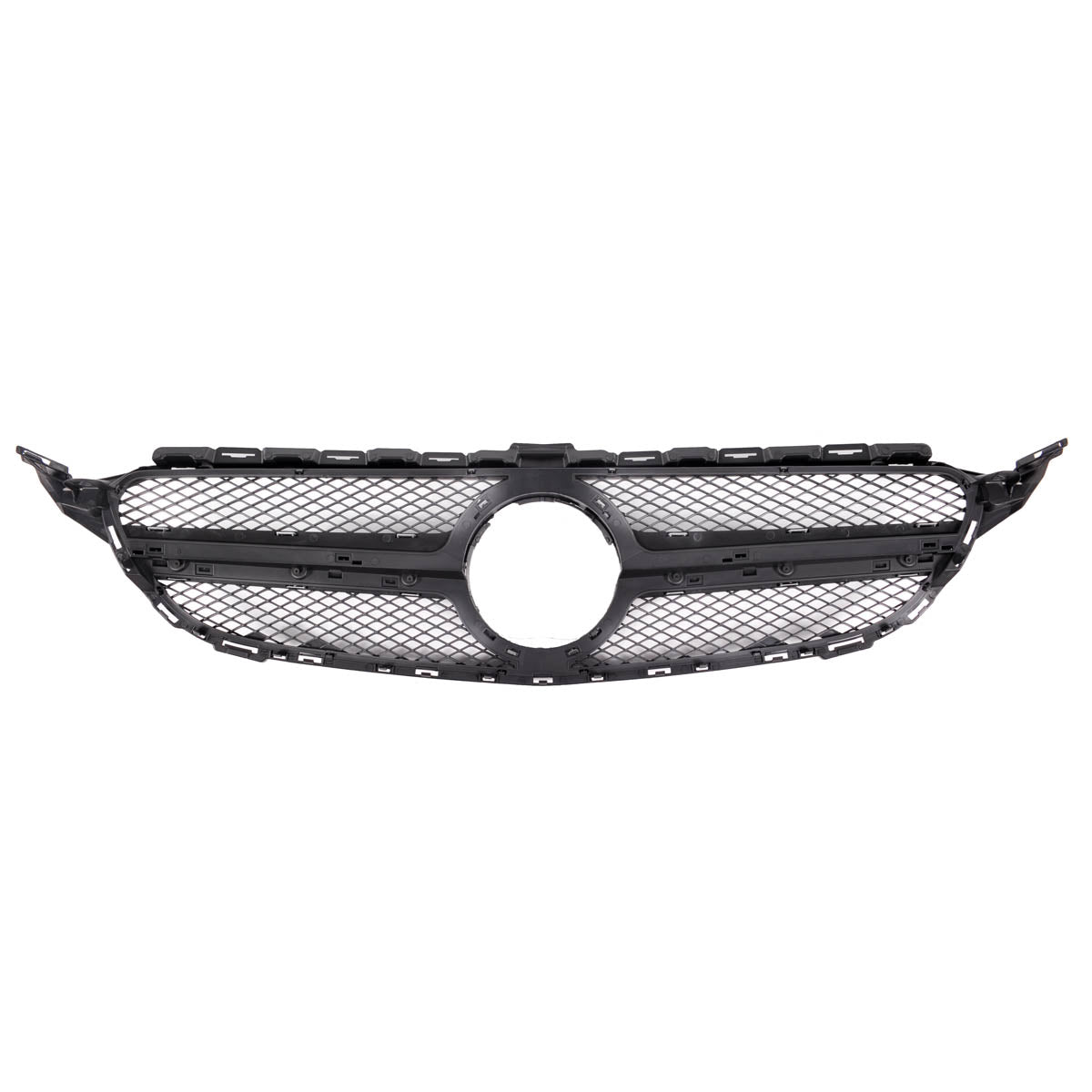 Front Grille Silver passend für Mercedes C-Class W205 Cabrio 2014-2018 – Bild 5