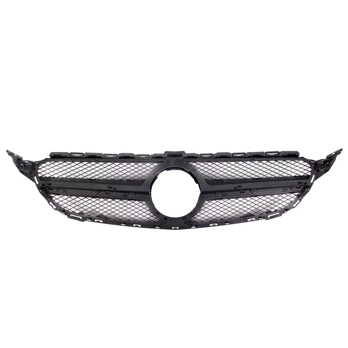 Front Grille Black passend für Mercedes C-Class W205 Sedan Estate 2014-2018 – Bild 5
