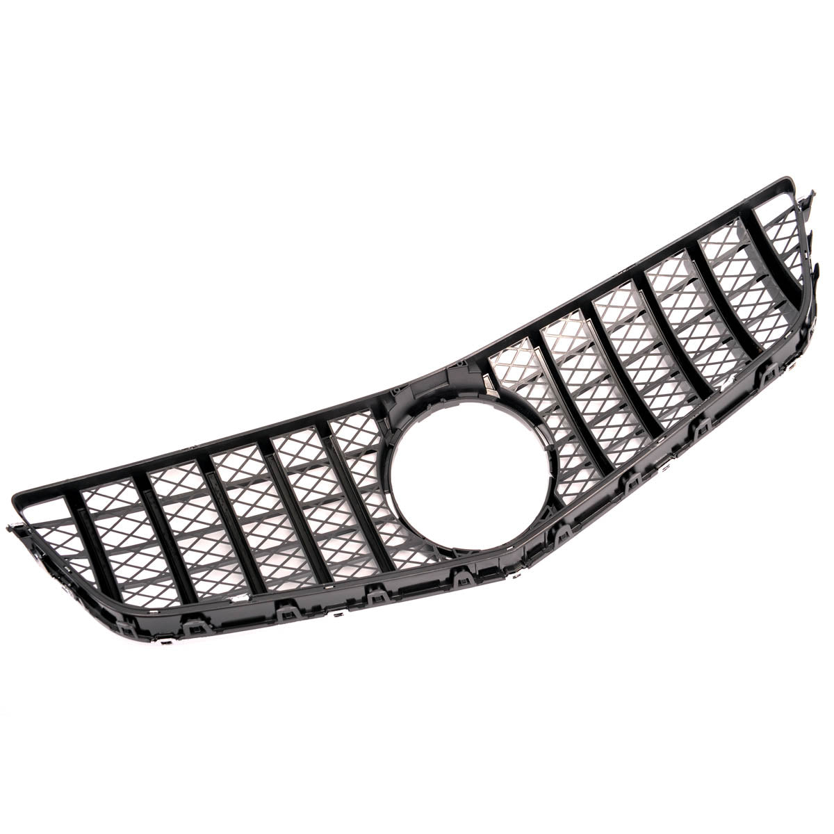 GT Style Front Grille Chrome & Black passend für E-Class C207 A207 2009-2013 passend für Mercedes-Benz – Bild 5