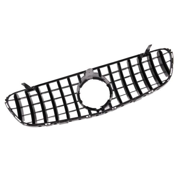 Kühlergrill Schwarz Chrom passt passend für Mercedes GLC X253 +Sport-Panamericana GT