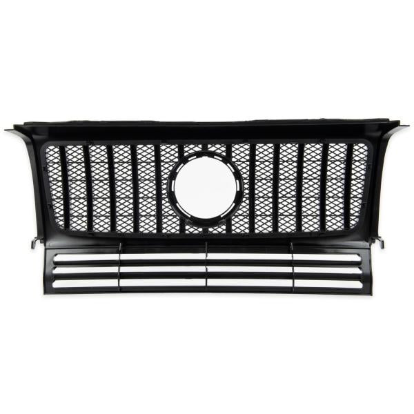 Kühlergrill Frontgrill Schwarz glanz passend für Mercedes G Modell W463 90-18