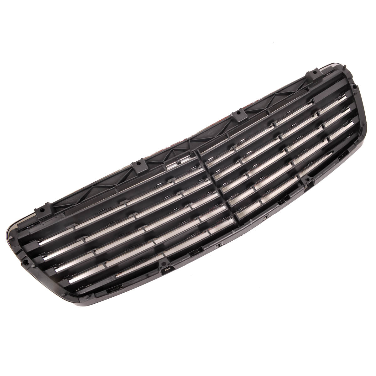 Front Grille Gloss Black Chrome passend für Mercedes E-Class W211 2002-2006 – Bild 5
