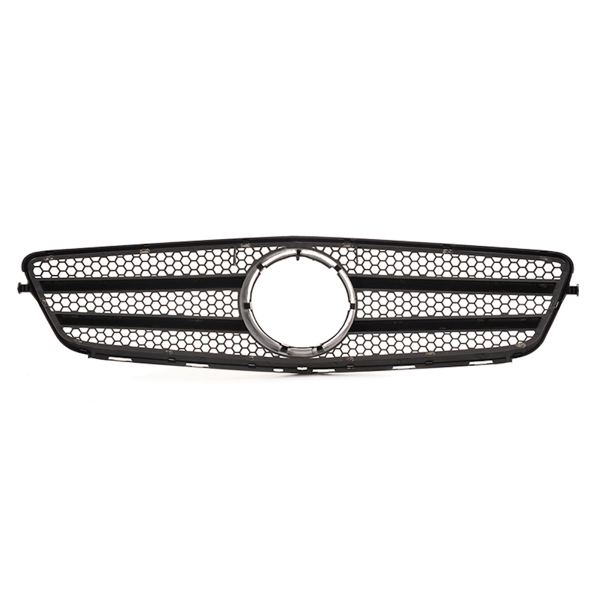 Front Grille Chrome & Black passend für Mercedes C-Class W204 2007-2015 – Bild 4