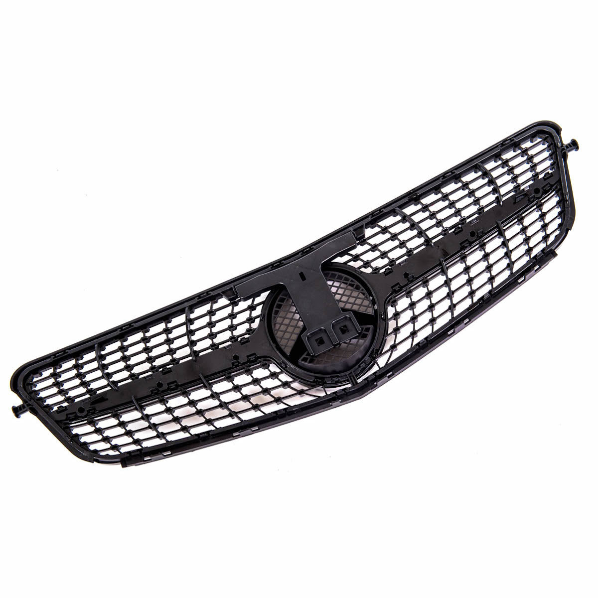 Front Grille Black with Spots passend für Mercedes C-Class 2007-2015 – Bild 6
