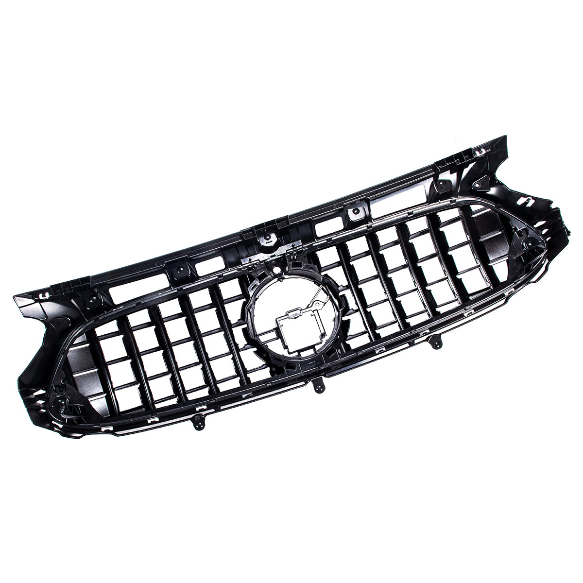Front Grille Panamericana GT Gloss Black passend für Mercedes GLA H247 2020-2023 – Bild 5