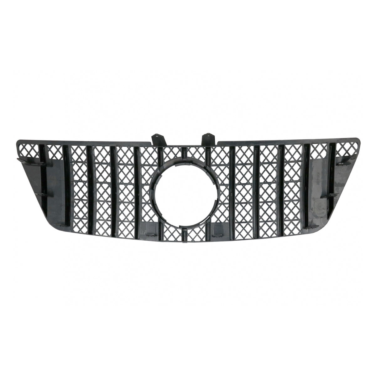 Front Grille Panamericana GT Gloss Black passend für Mercedes ML W164 2009-2011 – Bild 4