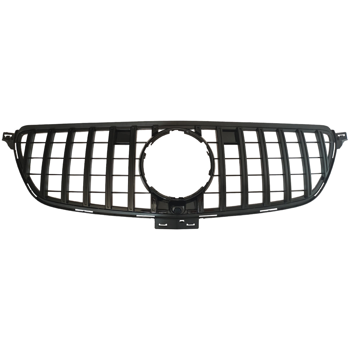 Front Grille Panamericana GT Gloss Black passend für Mercedes GLE Coupe C292 15-19 – Bild 2