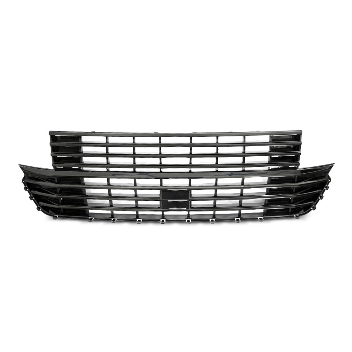 Front Grille Badgeless Gloss Black passend für VW T6.1 2019-2024 – Bild 2