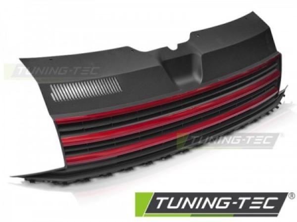 Sportgrill / Kühlergrill passend für VW T6 15-19 schwarz/rot