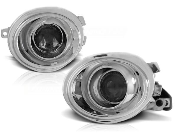 Nebelscheinwerfer passend für BMW 5er E39 / 3er E46 95-01 chrom