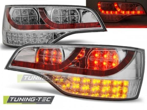 LED Rückleuchten passend für Audi Q7 (4L) Bj. 05-09 Chrom