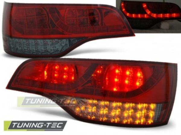 LED Rückleuchten passend für Audi Q7 4L Bj. 05-09 Rot/Smoke