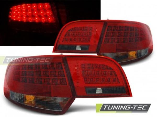 LED Rückleuchten passend für Audi A3 8P Sportback Bj. 04-08 Rot/Smoke