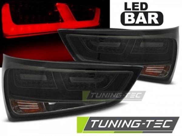 LED Lightbar Rückleuchten passend für Audi A1 + Sportback Bj. 10-14 Smoke