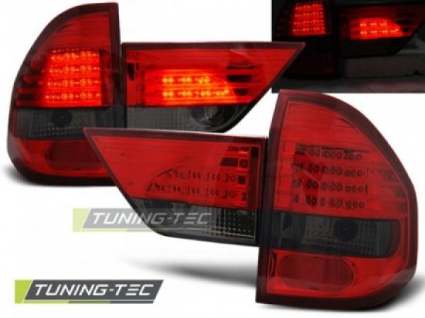 LED Rückleuchten passend für BMW X3 E83 Bj. 04-06 Rot/Smoke