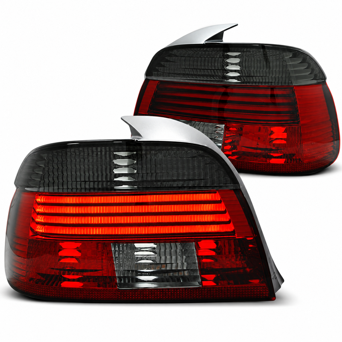 LED Rückleuchten passend für BMW E39 09/2000–06/2003 Rot/Smoke