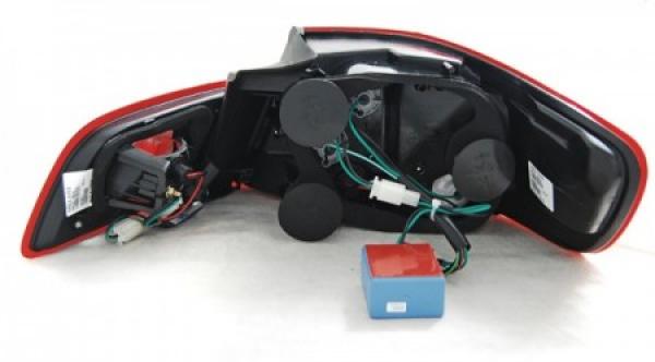 LED Rückleuchten passend für BMW E92 Coupe Bj. 06-10 Rot/Chrom