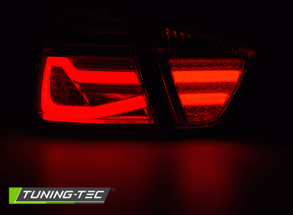 LED Lightbar Rückleuchten passend für BMW E90 Limo Bj. 05-08 Smoke