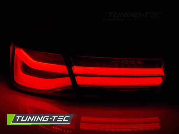 LED Lightbar Rückleuchten passend für BMW F30 Limo Bj. 11-15 Rot/Smoke