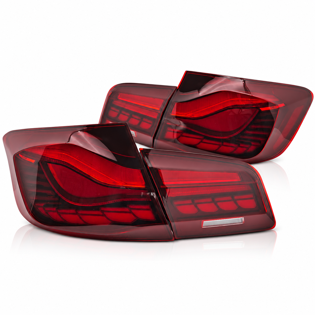 LED Rückleuchten passend für BMW F10 2010–2016 Rot dynamisch