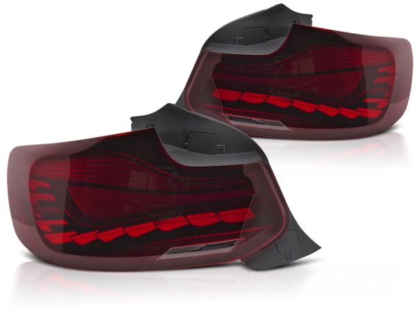 Voll LED Rückleuchten passend für BMW F22 F23 F87 Bj. 14-21 Rot in OLED Technik
