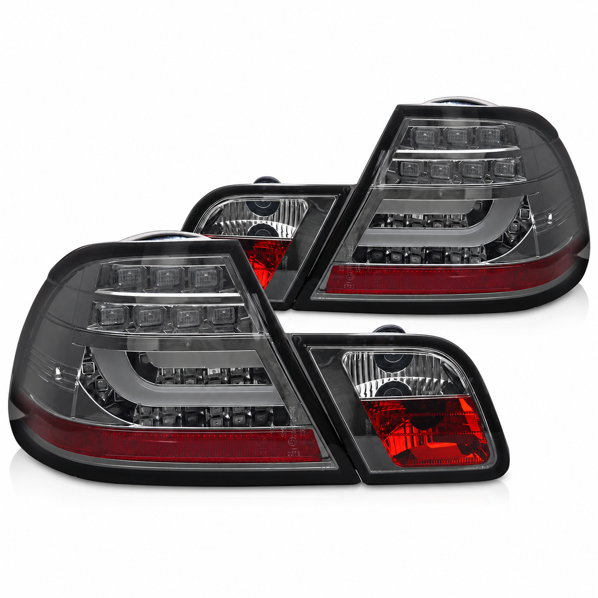 LED Rückleuchten passend für BMW E46 1999–2003 Coupé Smoke