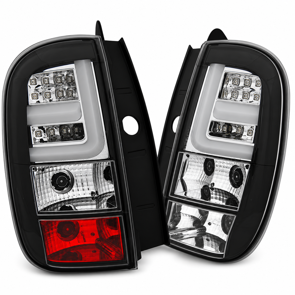 LED Rückleuchten passend für Dacia Duster ab 04/2010 Schwarz
