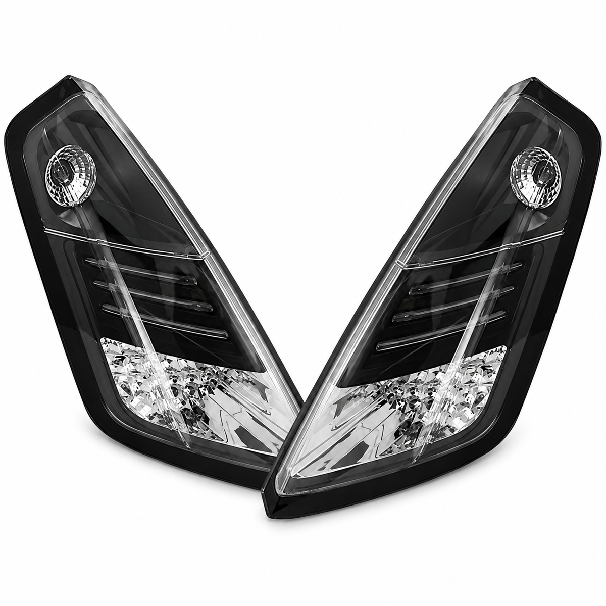 LED Rückleuchten passend für Fiat GRANDE PUNTO 09.05-09 Schwarz