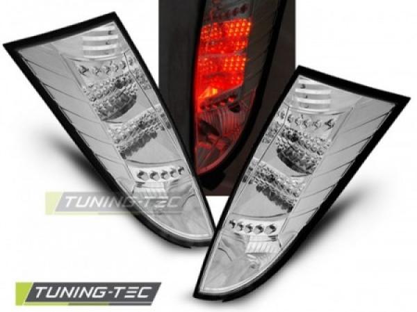LED Rückleuchten passend für Ford Focus MK1 Bj. 98-04 Chrom