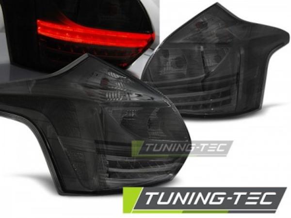 LED Lightbar Rückleuchten passend für Ford Focus MK3 Bj. 11-14 Smoke