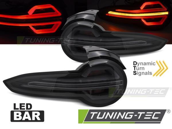 LED Lightbar Rückleuchten passend für Mazda MX5 ND Bj. 2015- Schwarz Smoke