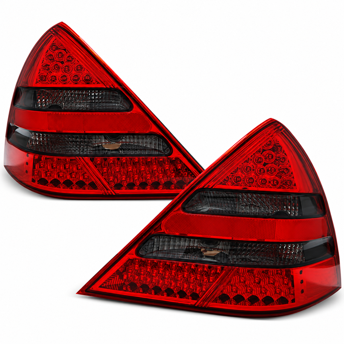 LED Rückleuchten passend für Mercedes-Benz R170 SLK 04.96-04 Rot/Smoke