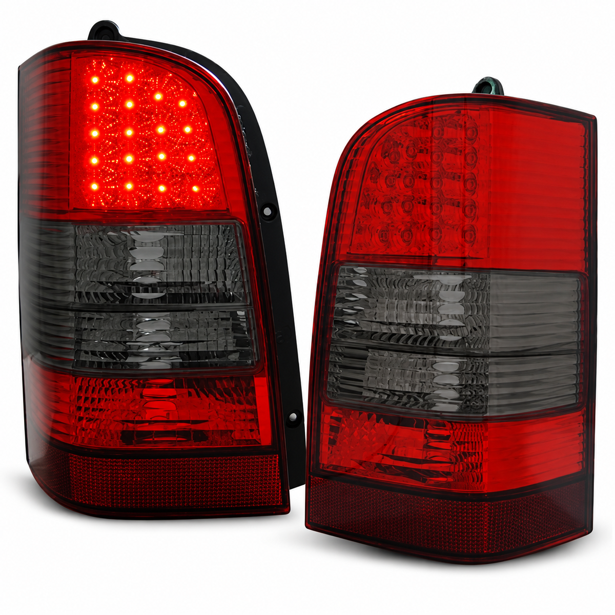LED Rückleuchten passend für Mercedes-Benz VITO V-KLASA W638 1996–2003 Rot/Smoke