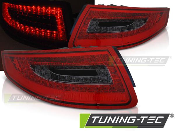 LED Rückleuchten passend für Porsche 911 997 Bj. 04-08 Rot/Smoke