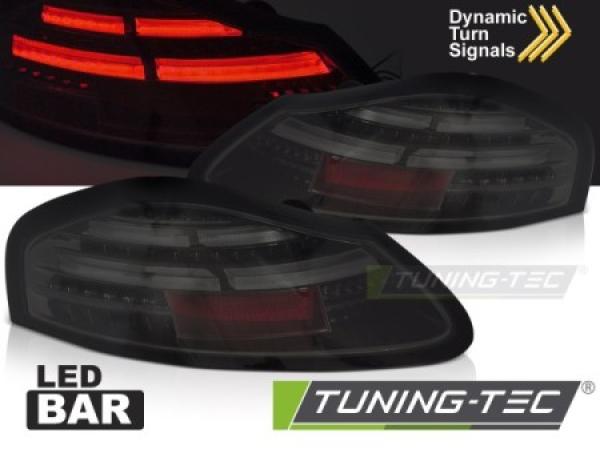 Voll LED Lightbar Rückleuchten passend für Porsche Boxster 986 Bj. 96-04 schwarz/rauch