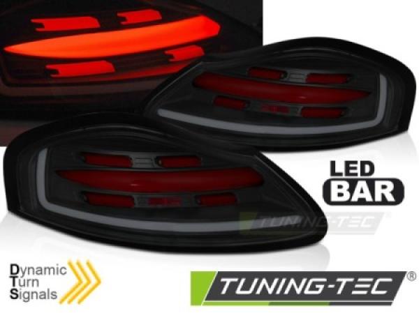 Voll LED Lightbar Rückleuchten Set passend für Porsche Boxster 986 96-04 Smoke
