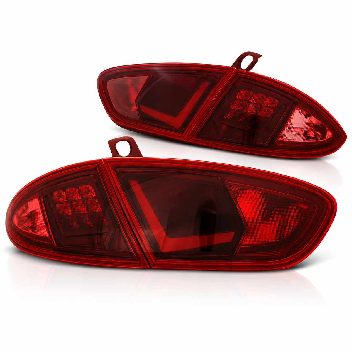 LED Rückleuchten passend für Seat LEON 03.09-12 Rot