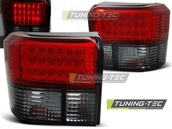 LED Rückleuchten passend für VW T4 Bus Bj. 90-03 Rot/Smoke