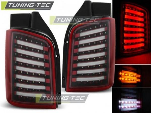 LED Lightbar Rückleuchten passend für VW T5 / T5 GP Bj. 03-15 Rot (Heckklappe)