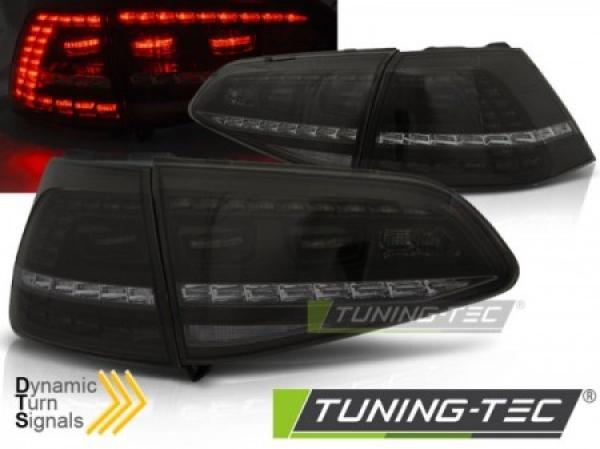 LED Rückleuchten passend für VW Golf 7 (VII) Limo Bj. 12-17 Smoke dynamischer Blinker