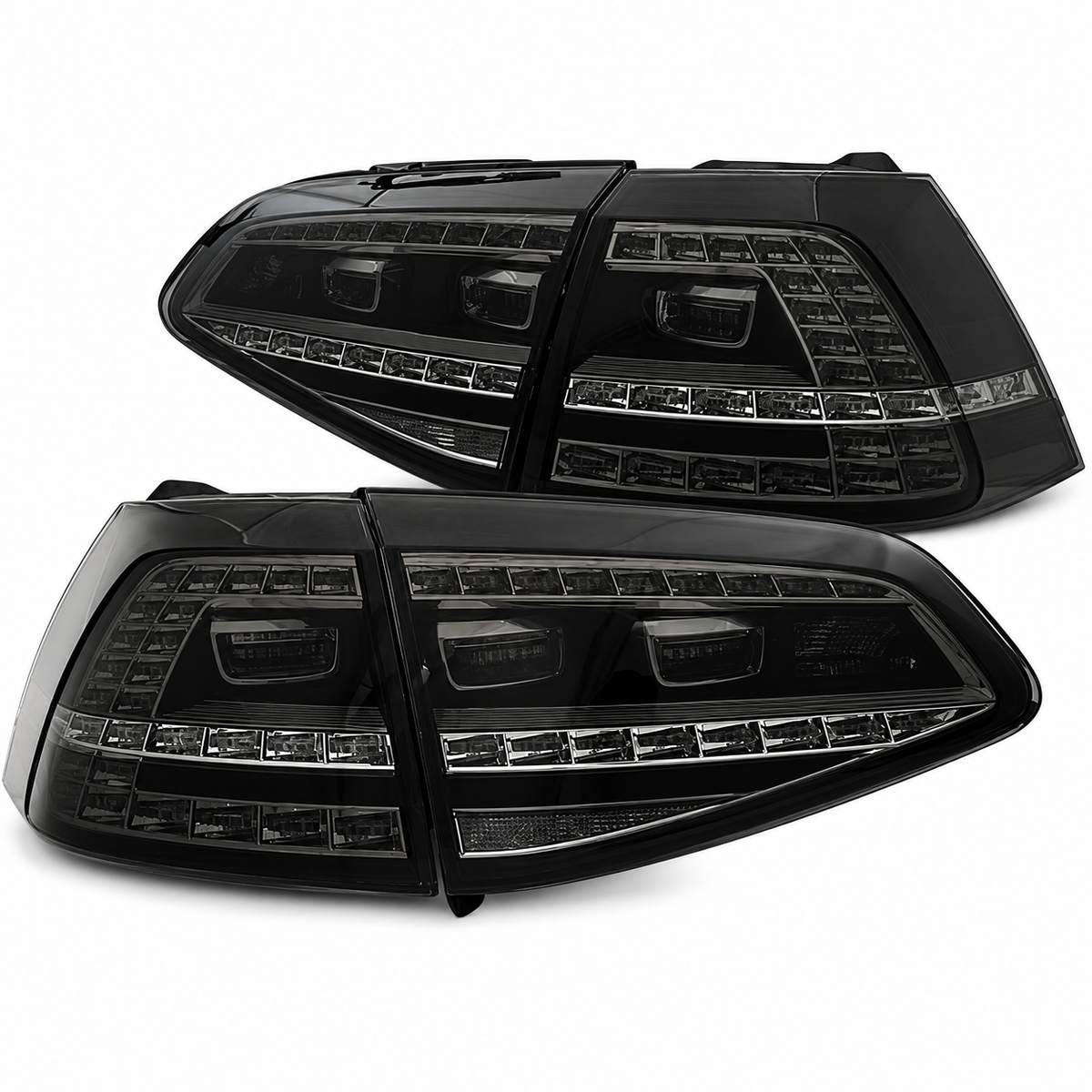 LED Rückleuchten passend für VW Golf 7 2013–2017 Smoke