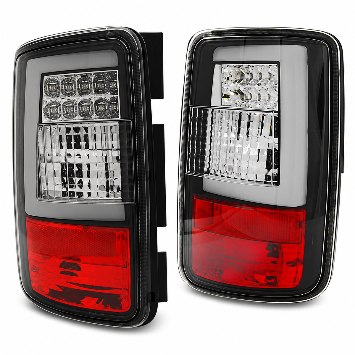 LED Rückleuchten passend für VW CADDY 03-03.14 Schwarz