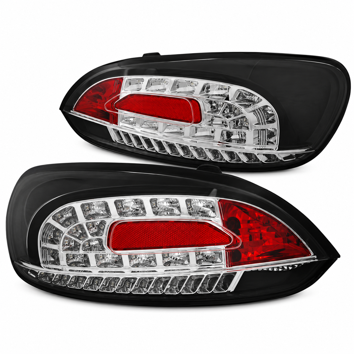 LED Rückleuchten passend für VW Scirocco III 08-04.14 Schwarz