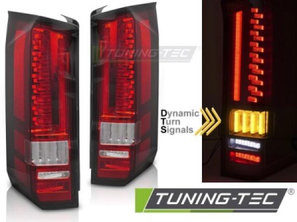 Voll LED Rückleuchten Set passend für VW CRAFTER / MAN TGE 2017+ rot/weiß mit dynamischen Blinker