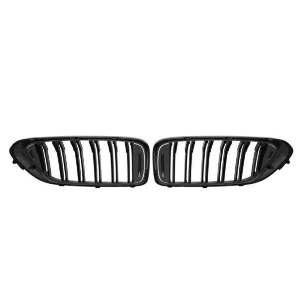 Passend für BMW 6ER G32 GRAN TURISMO SPORT GRILL DOPPELSTEG GLANZ SCHWARZ