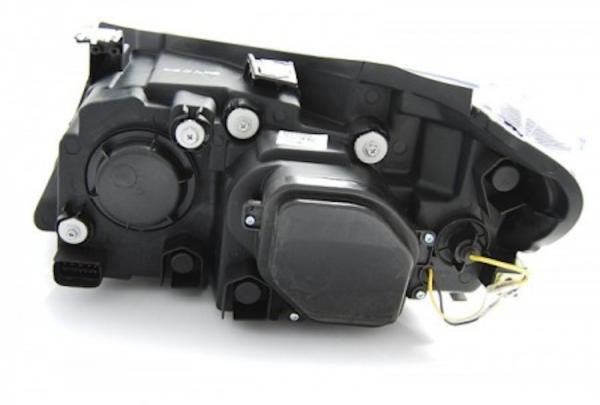 Xenon Scheinwerfer DRL LED Tagfahrlicht passend für BMW X1 E84 Facelift 12-14 Schwarz